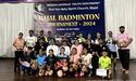 Bajal Badminton Tournament Organized by ICYM Bajal Unit